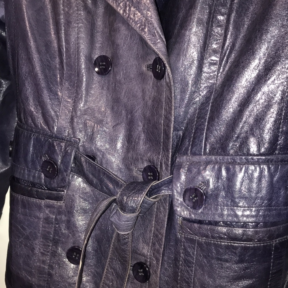 Italian Leather Jacket - Picture 4 of 9